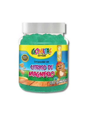 CITRATO DE MAGNESIO (niños) - fco x 130 gomitas 
