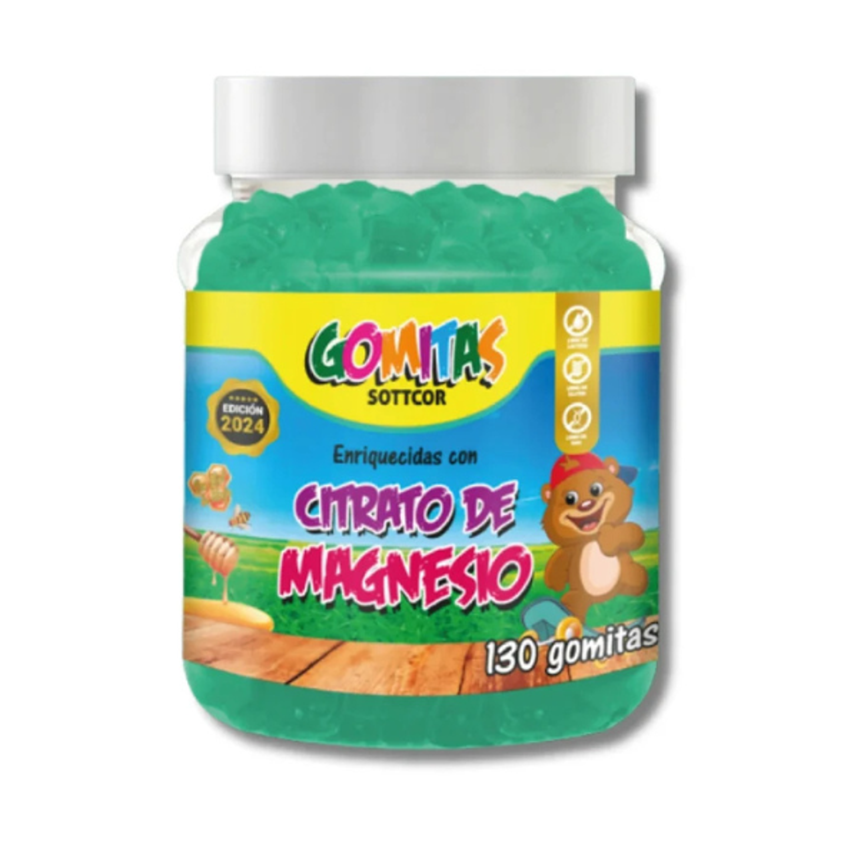 CITRATO DE MAGNESIO (niños) - fco x 130 gomitas  1