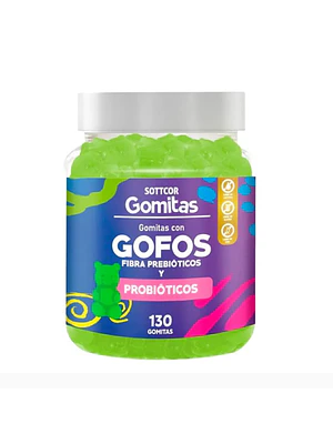  FIBRA prebiotica GOFOS (niños) - fco x 130 gomitas.