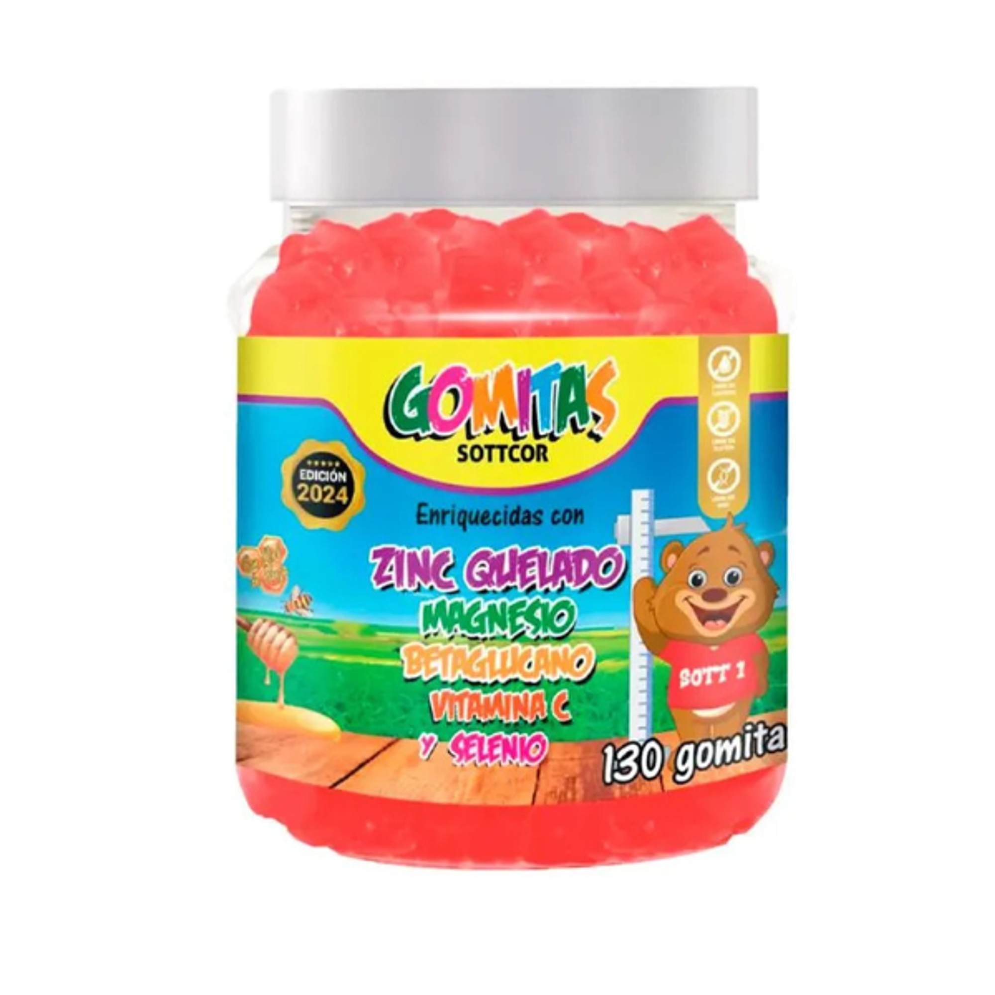 ZINC MAG /BET/VITC Y SELENIO (niños) - fco x 130 gomitas 1