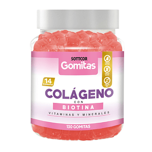 COLAGENO CON BIOTINA - fco x 130 gomitas