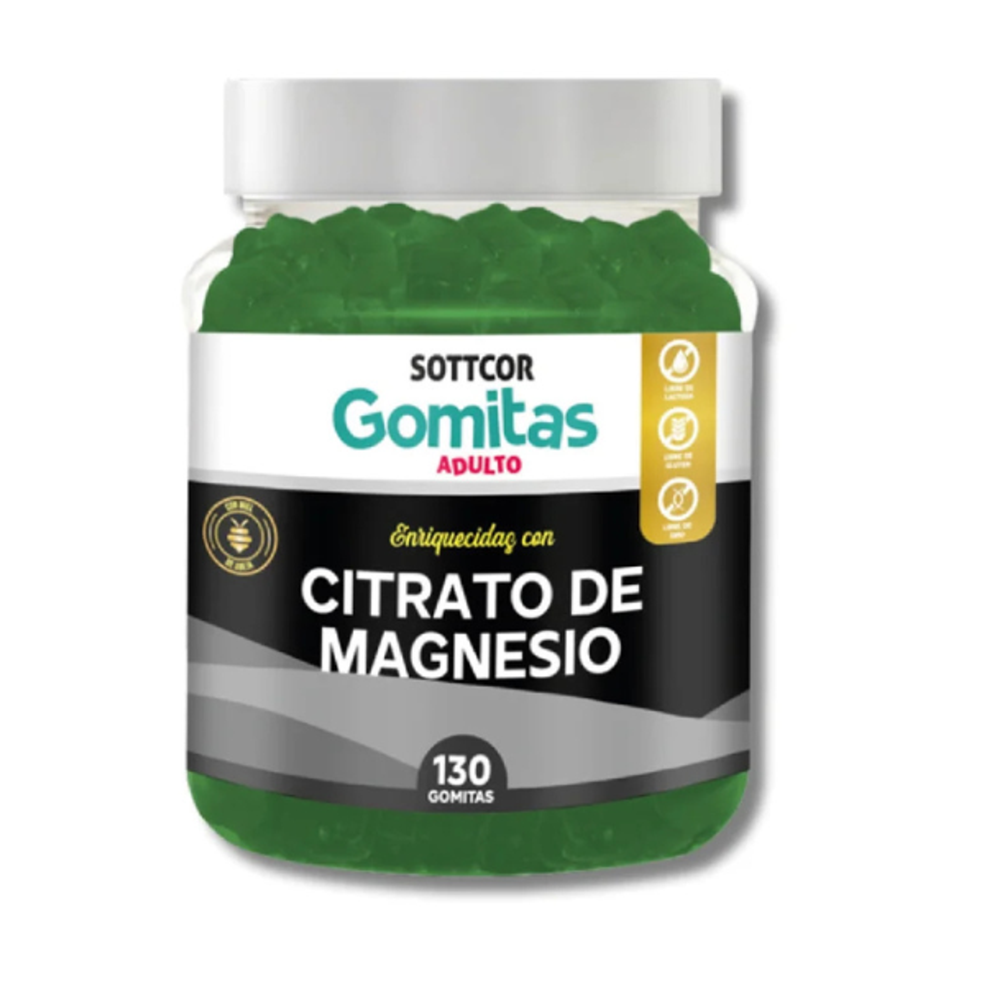 CITRATO DE MAGNESIO (adultos) - fco x 130 gomitas  1