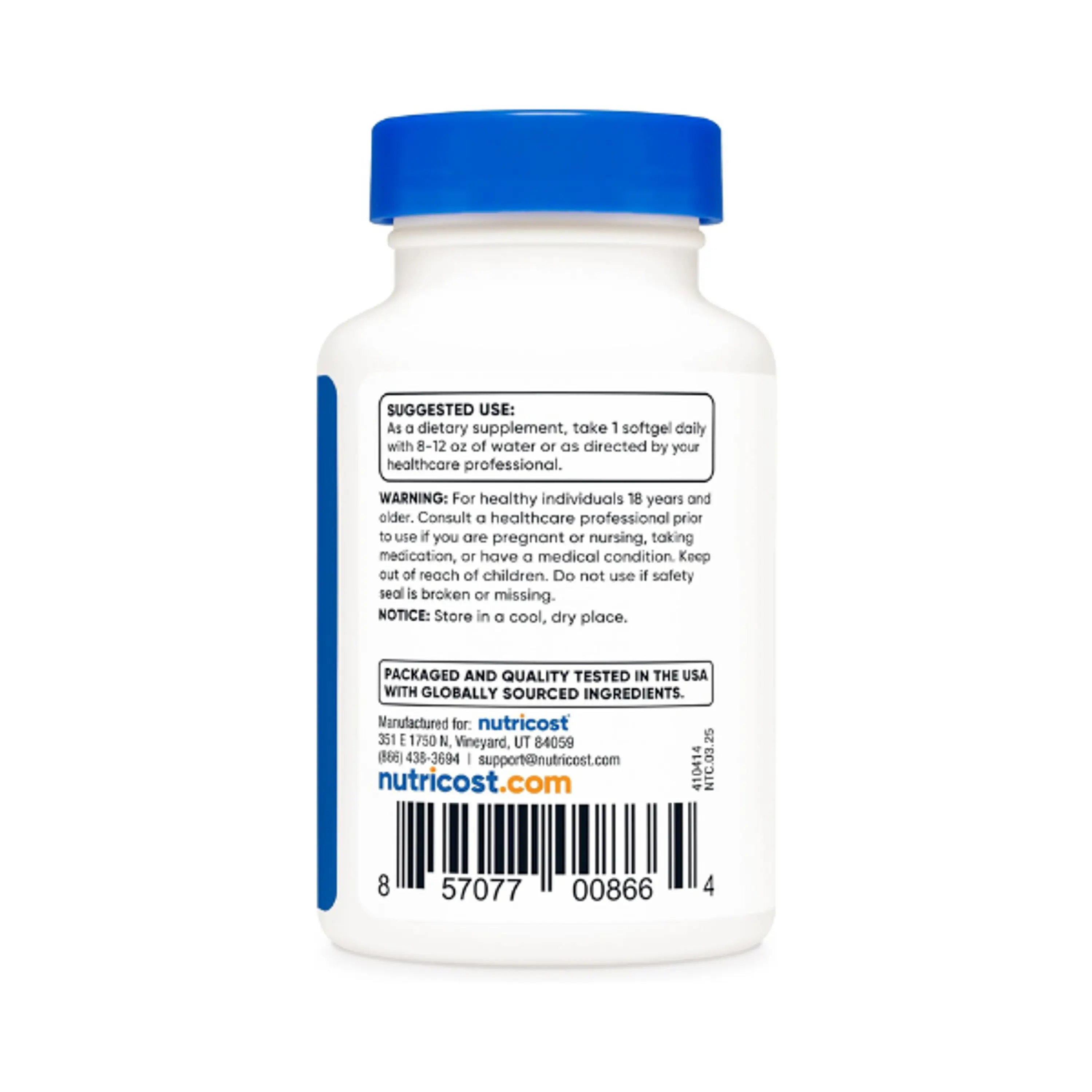 VITAMINA K2 + VITAMINA D3 - Fco x 120 Softgel 3