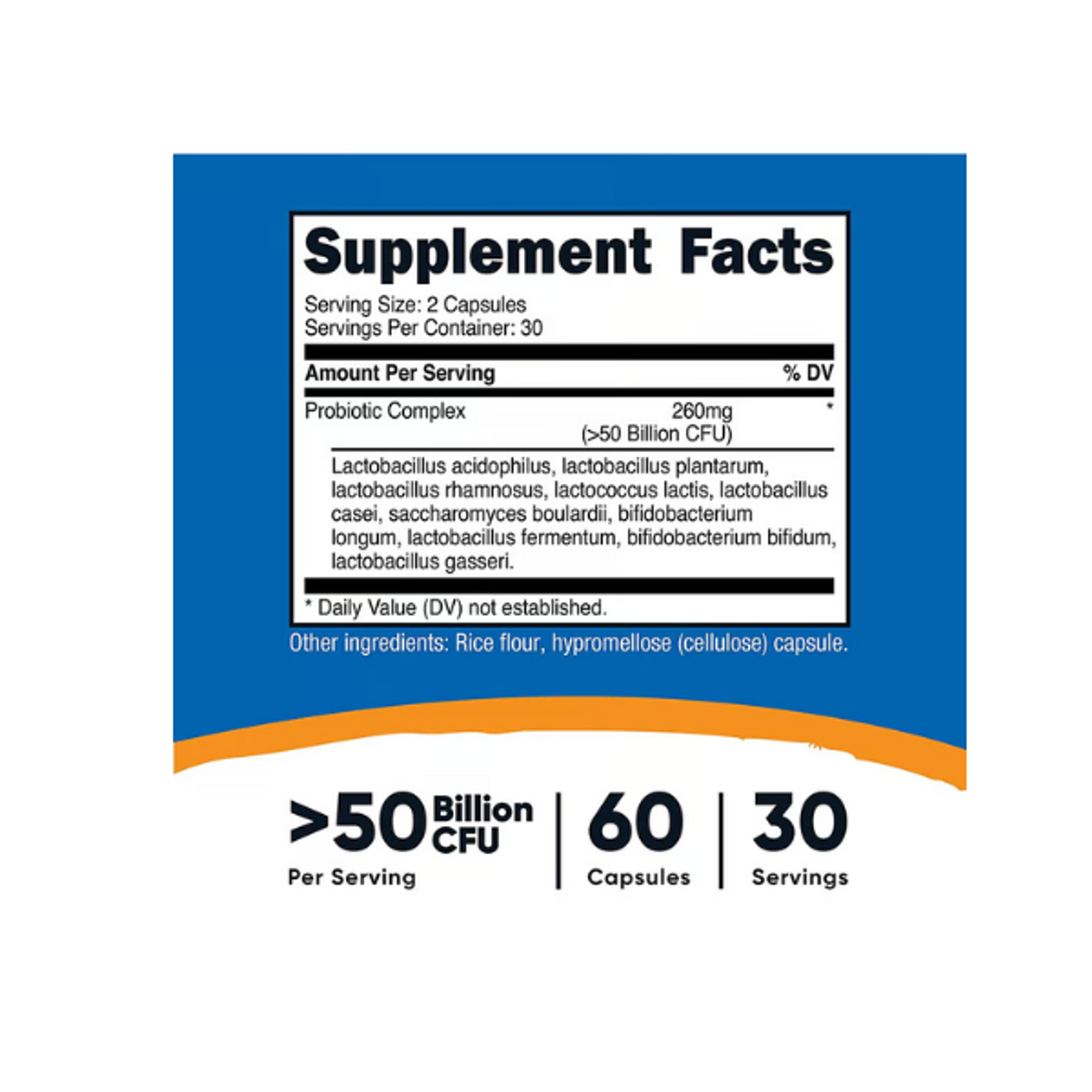 PROBIOTIC COMPLEX + 50 BILLON - fco x 60 cap 2