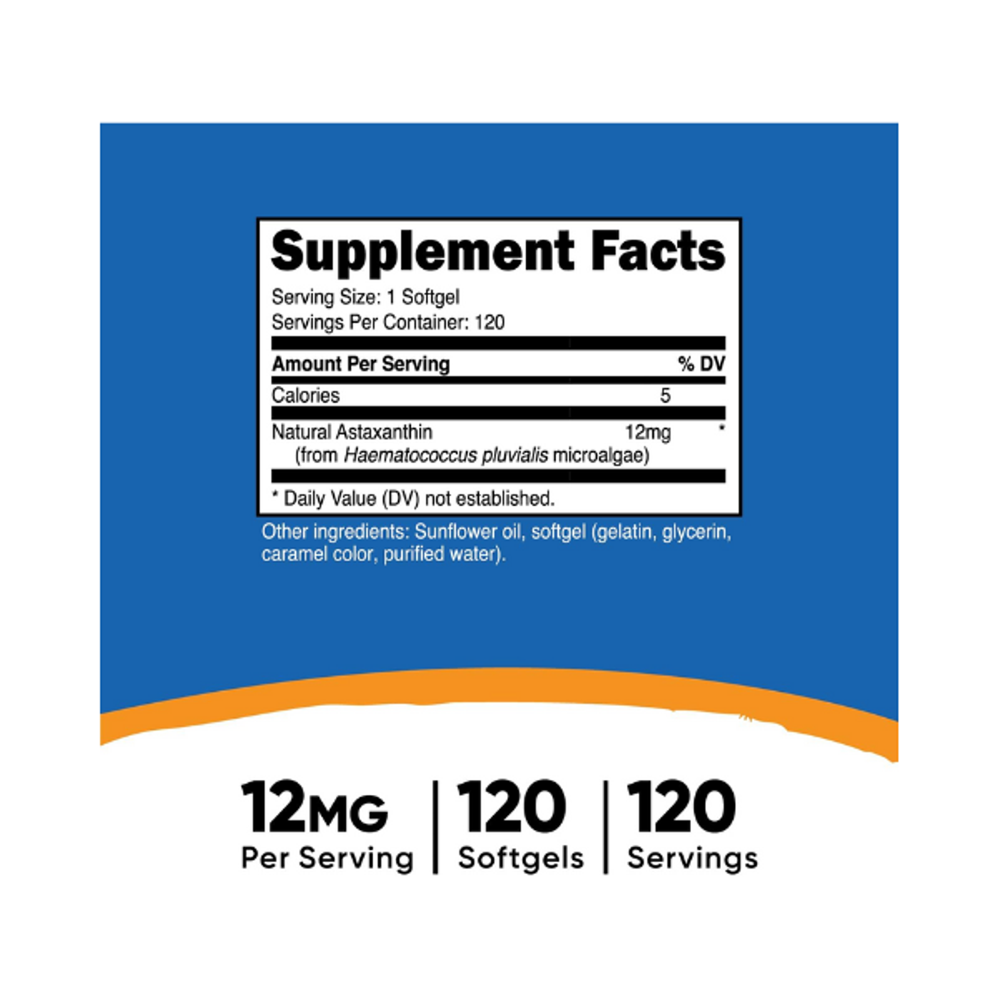 ASTAXANTHIN 12MG - fco x 120 softgel 2