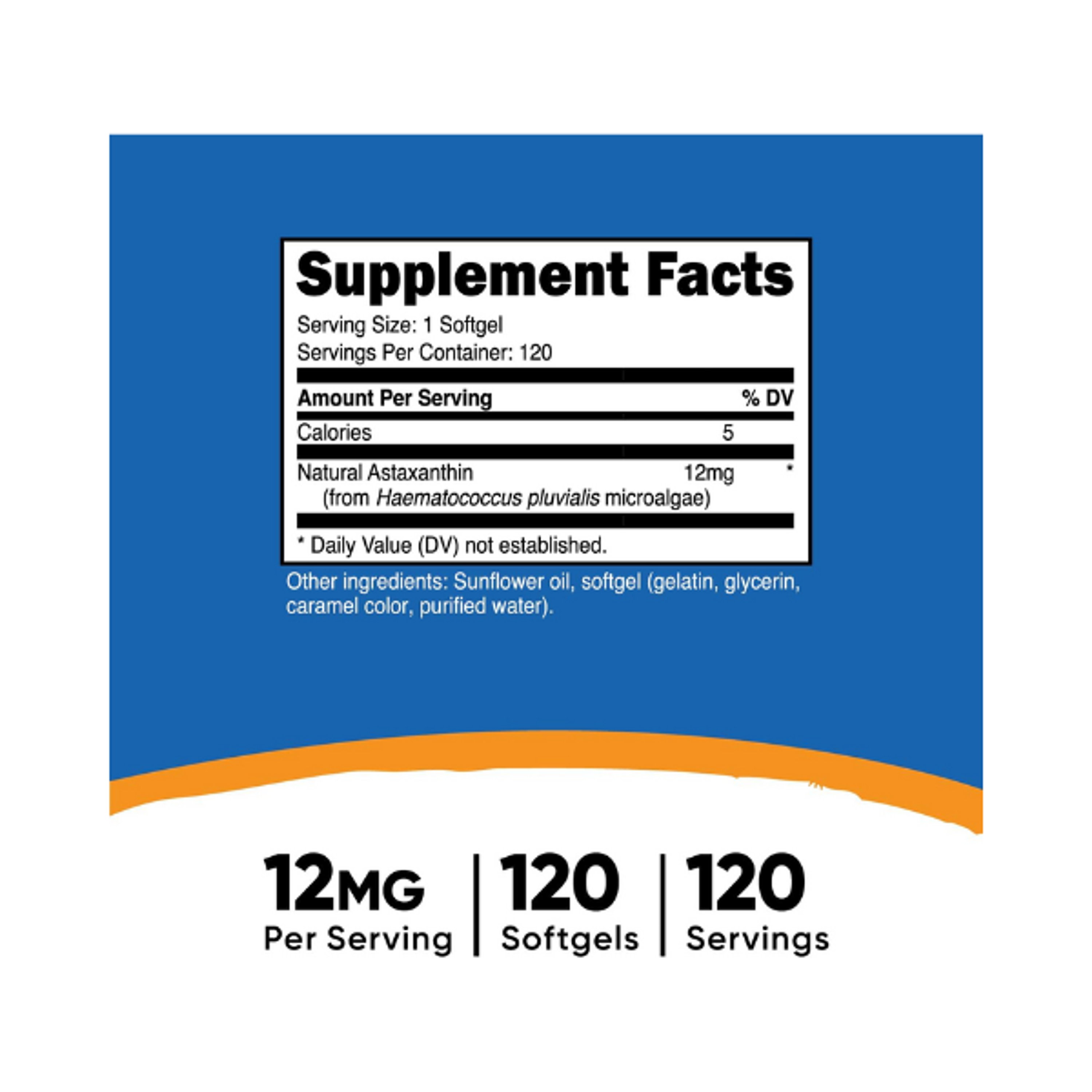 ASTAXANTHIN 12MG - fco x 120 softgel 2