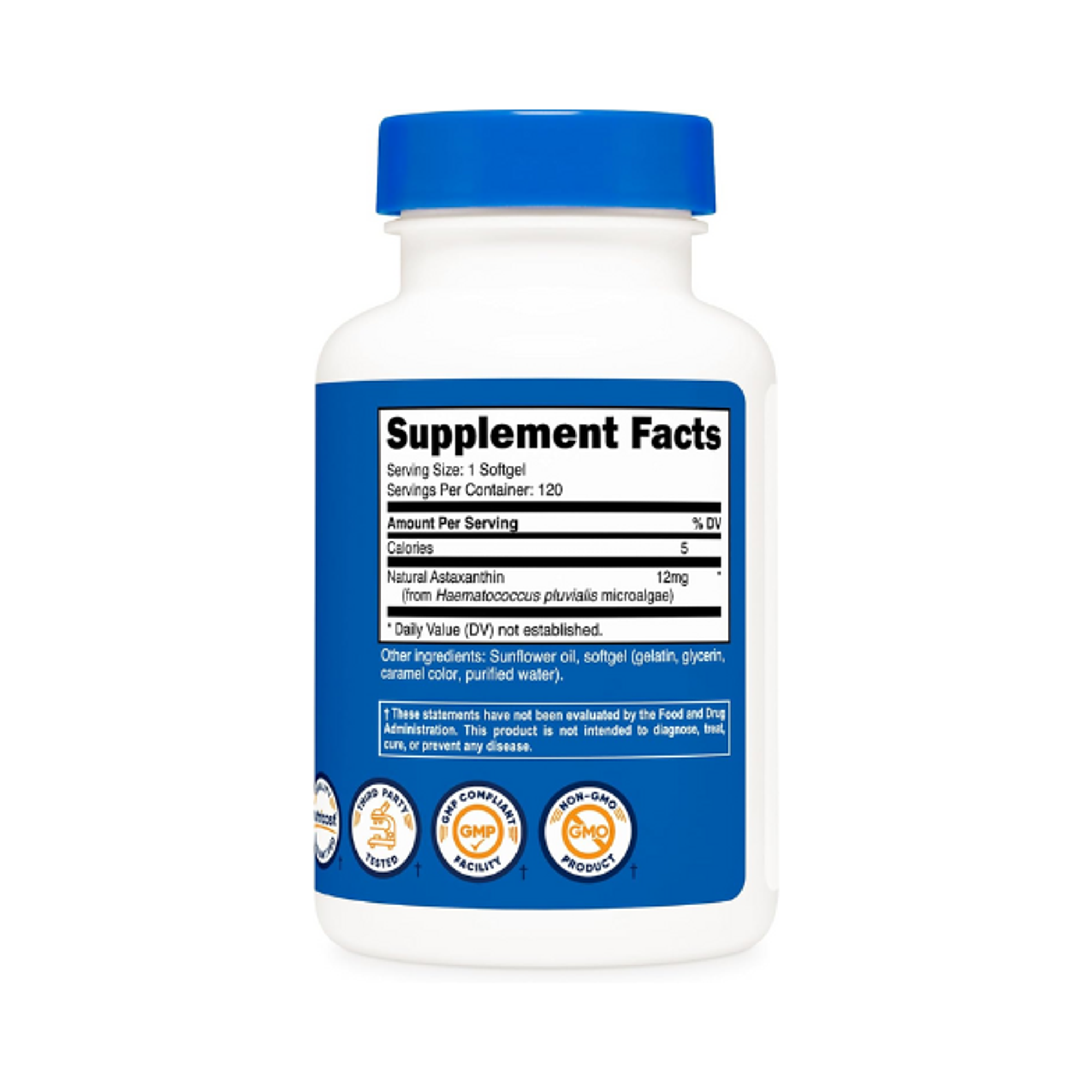 ASTAXANTHIN 12MG - fco x 120 softgel 4