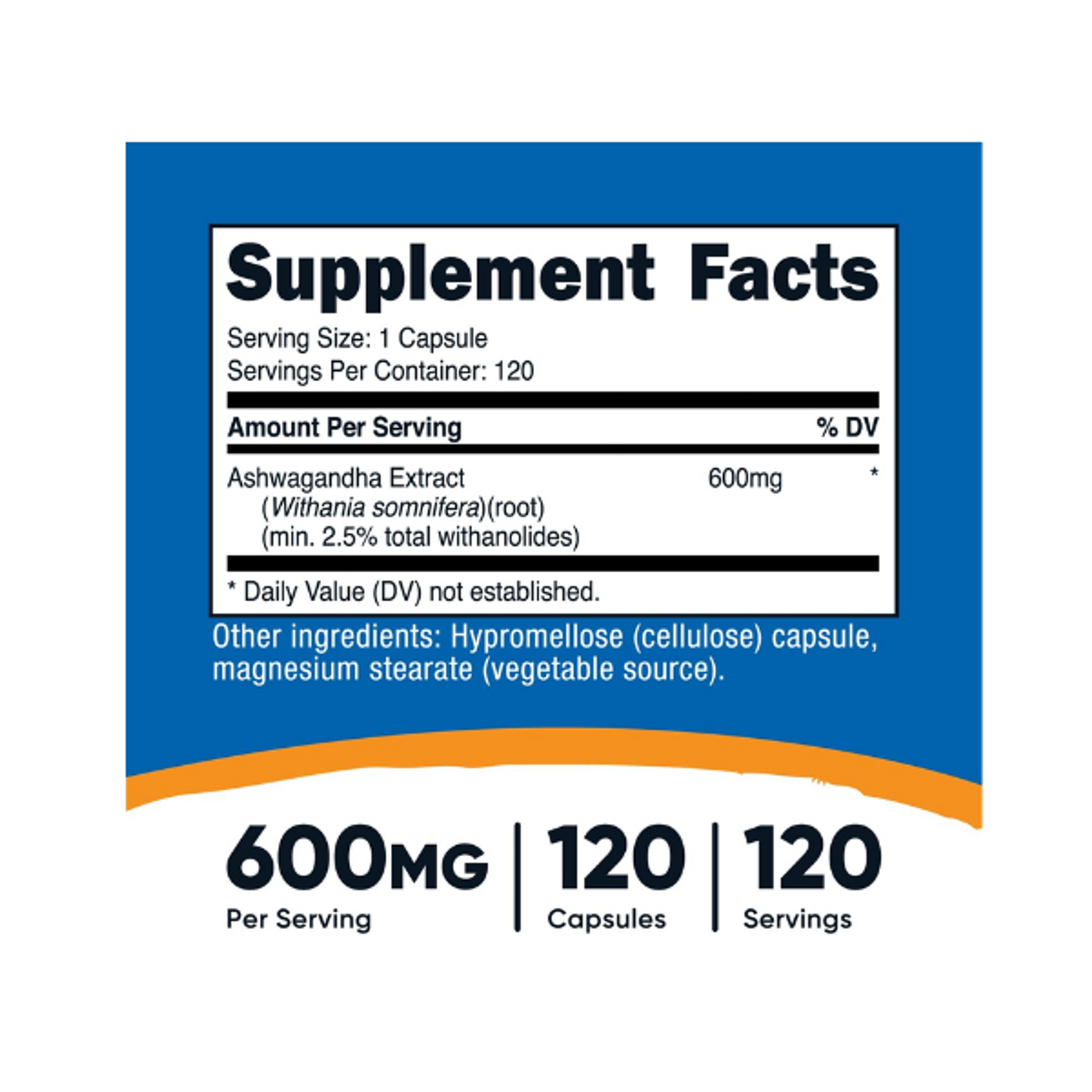 ASHWAGANDHA 600 mg - fco x 120 cap 2