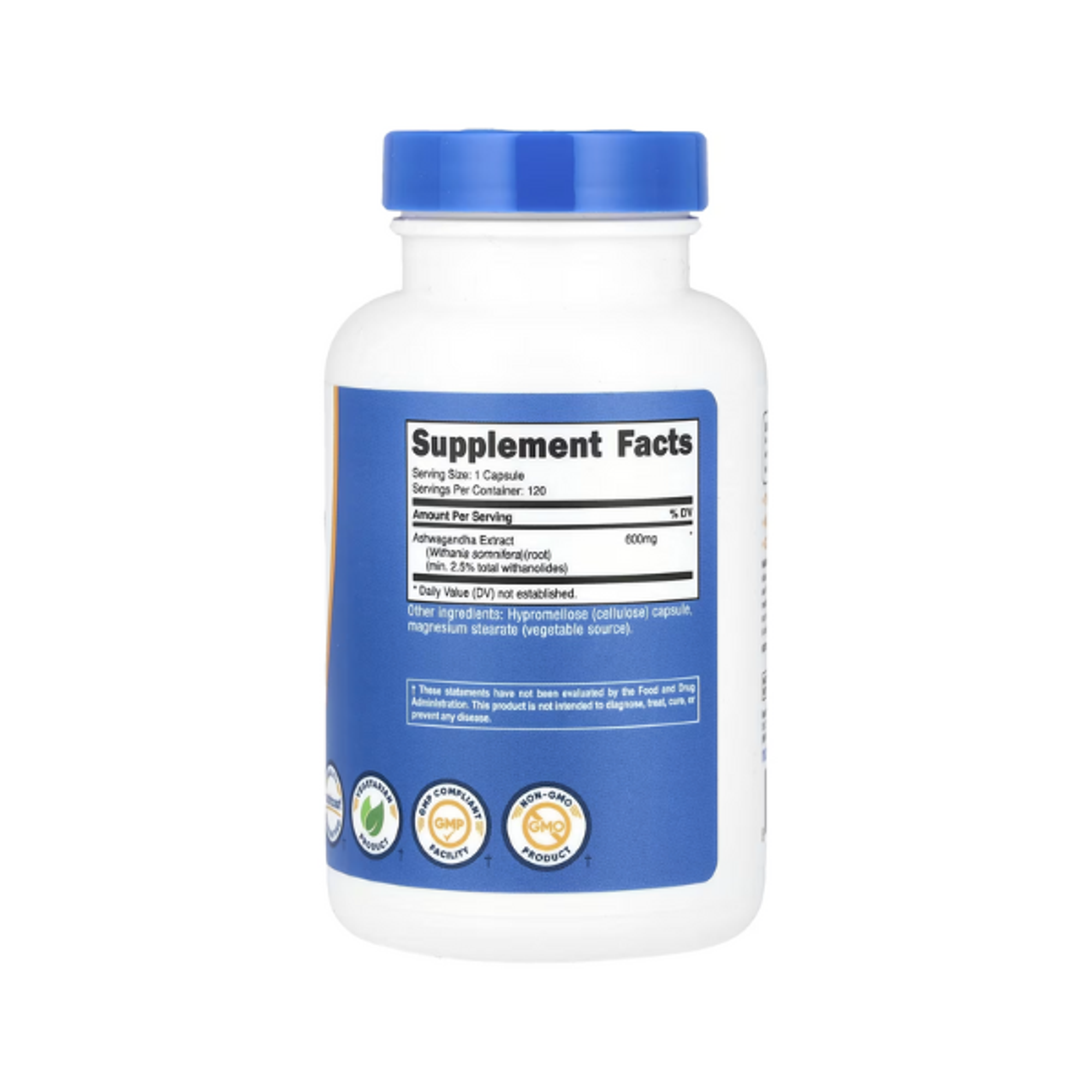 ASHWAGANDHA 600 mg - fco x 120 cap 3