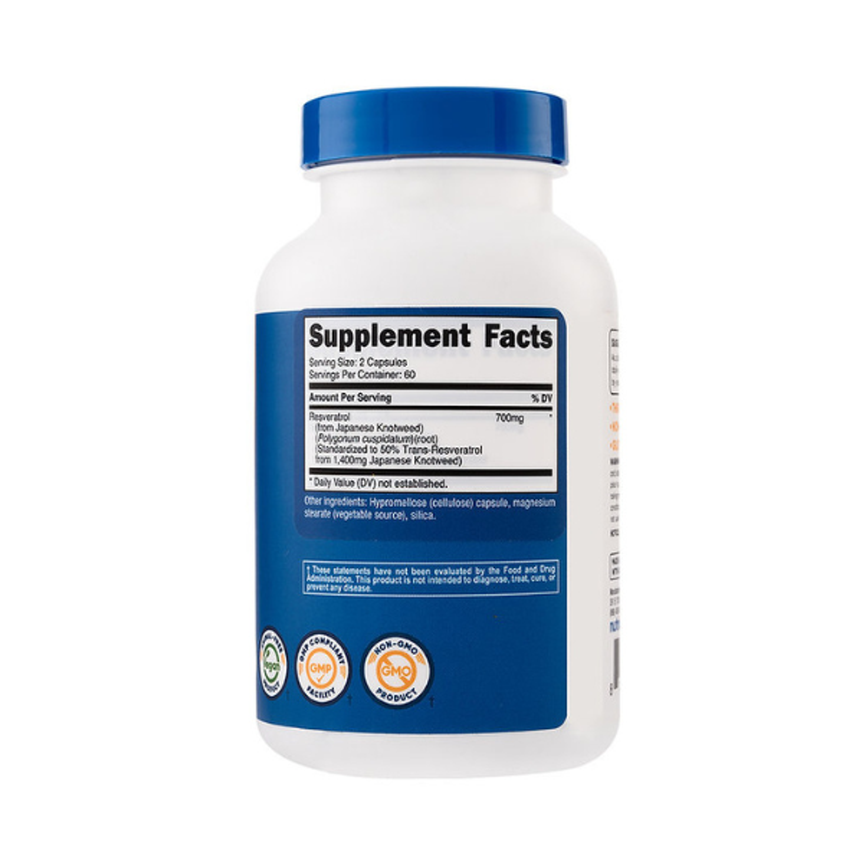 RESVERATROL 700 mg - Fco x 120 Cap 4