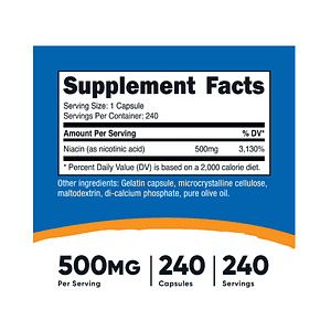 NIACIN - fco x 240 cap