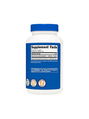 VITAMIN B12 2.000MCG - FCO x 240 CAPS(METHYLCOBALAMIN)