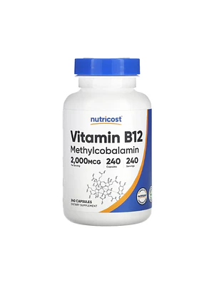 VITAMIN B12 2.000MCG - FCO x 240 CAPS(METHYLCOBALAMIN)