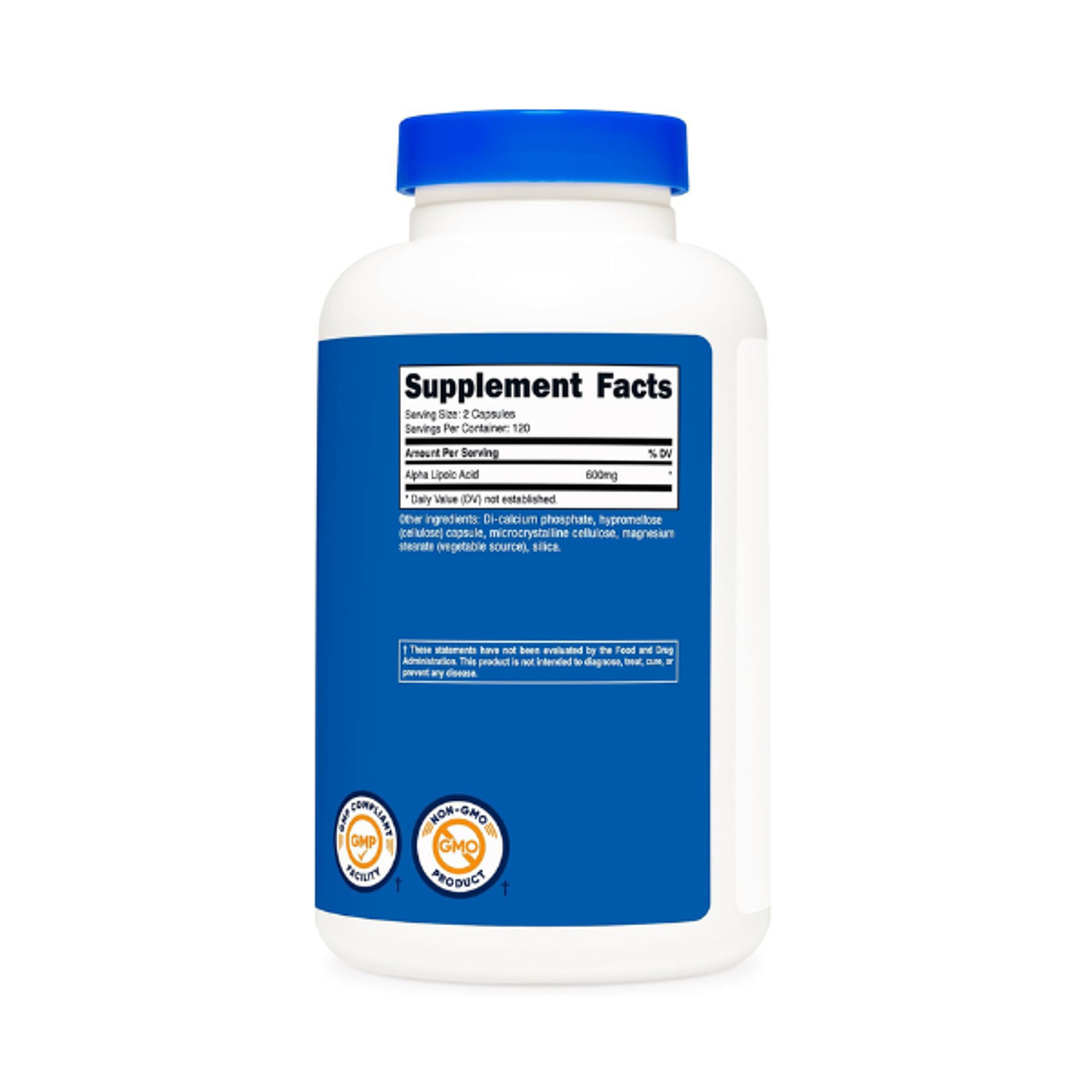 ALPHA LIPOIC ACID 600MG/FCO x 240CAPS 3