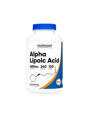 ALPHA LIPOIC ACID 600MG/FCO x 240CAPS