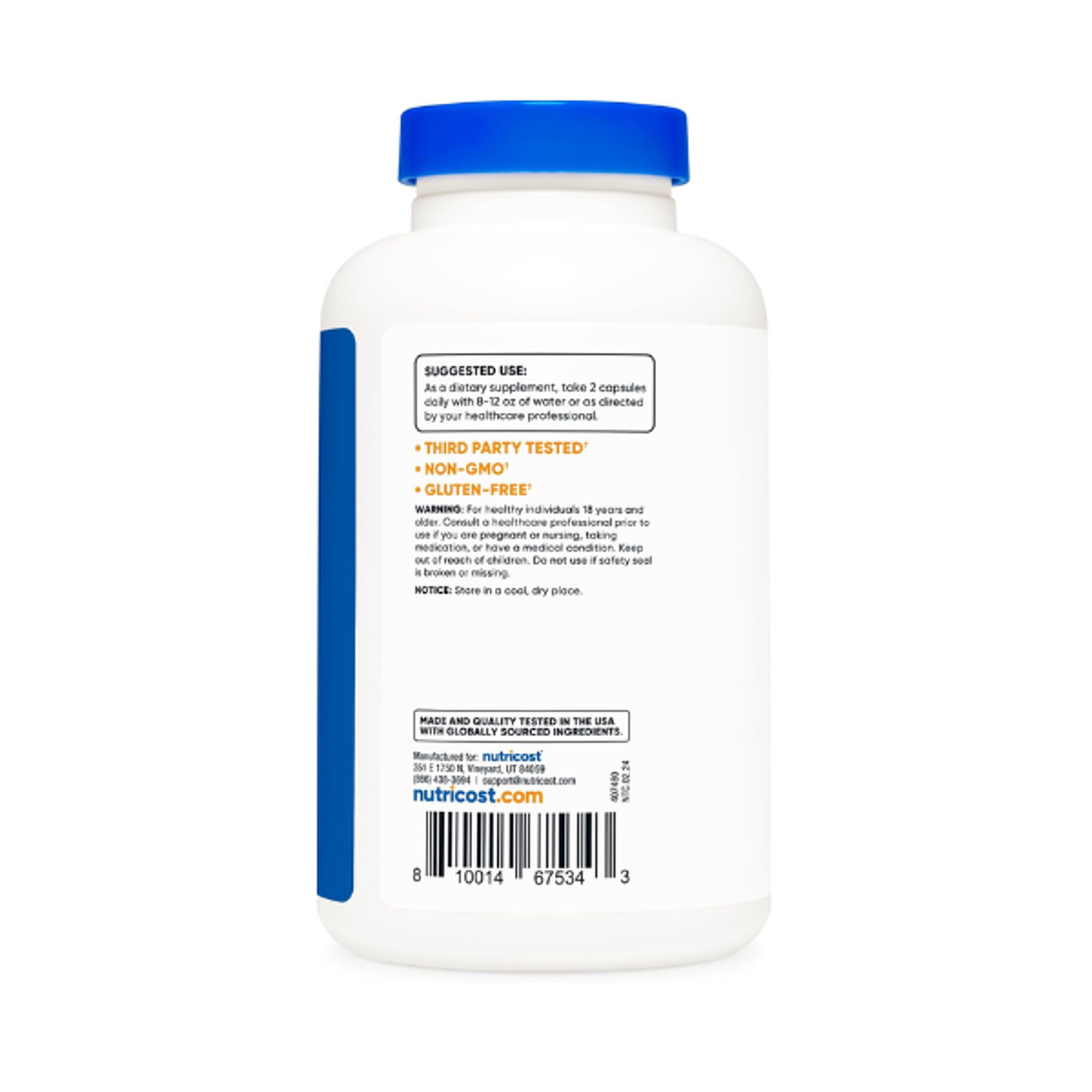 ALPHA LIPOIC ACID 600MG/FCO x 240CAPS 4