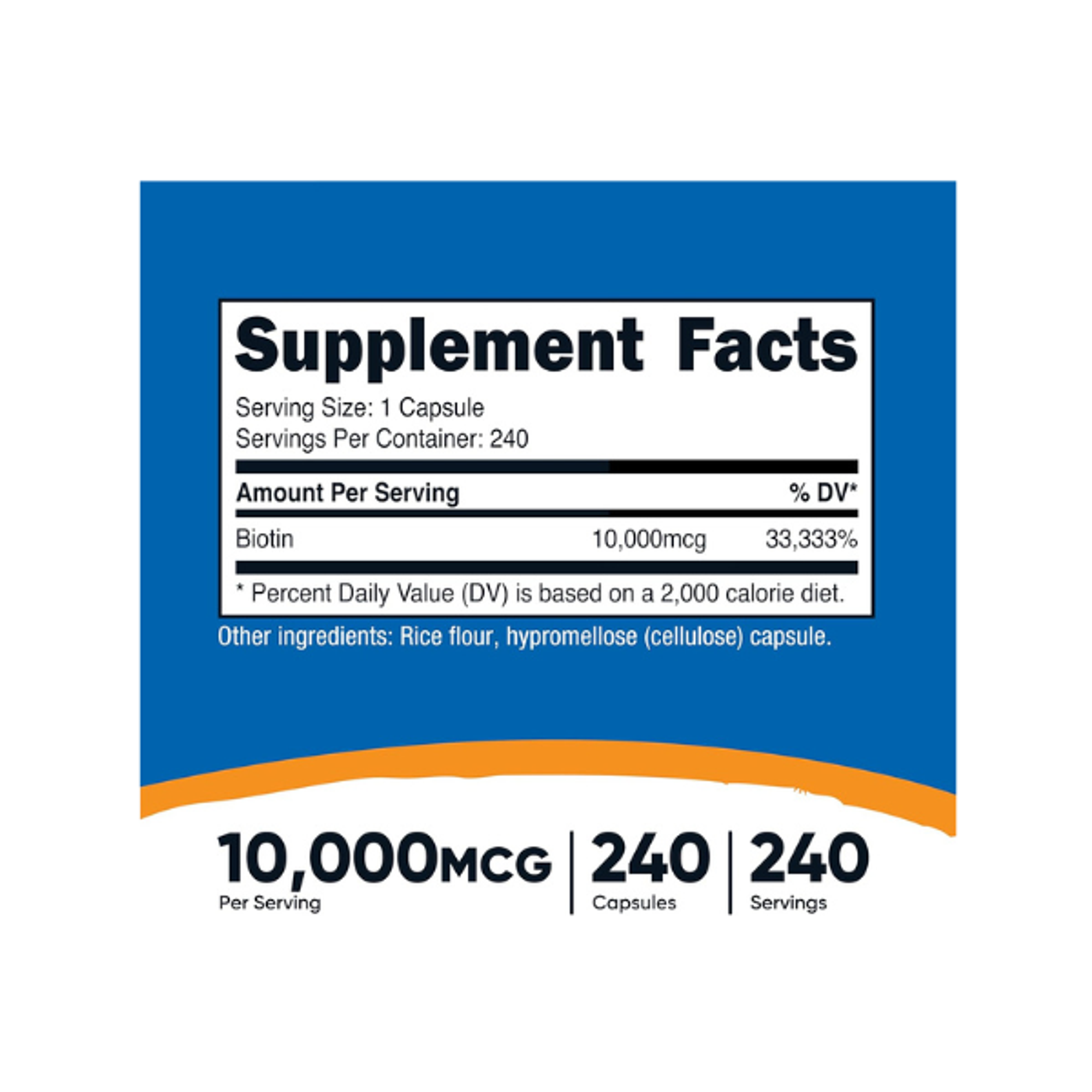 BIOTIN 10 000 - fco x 240 Softgel 2