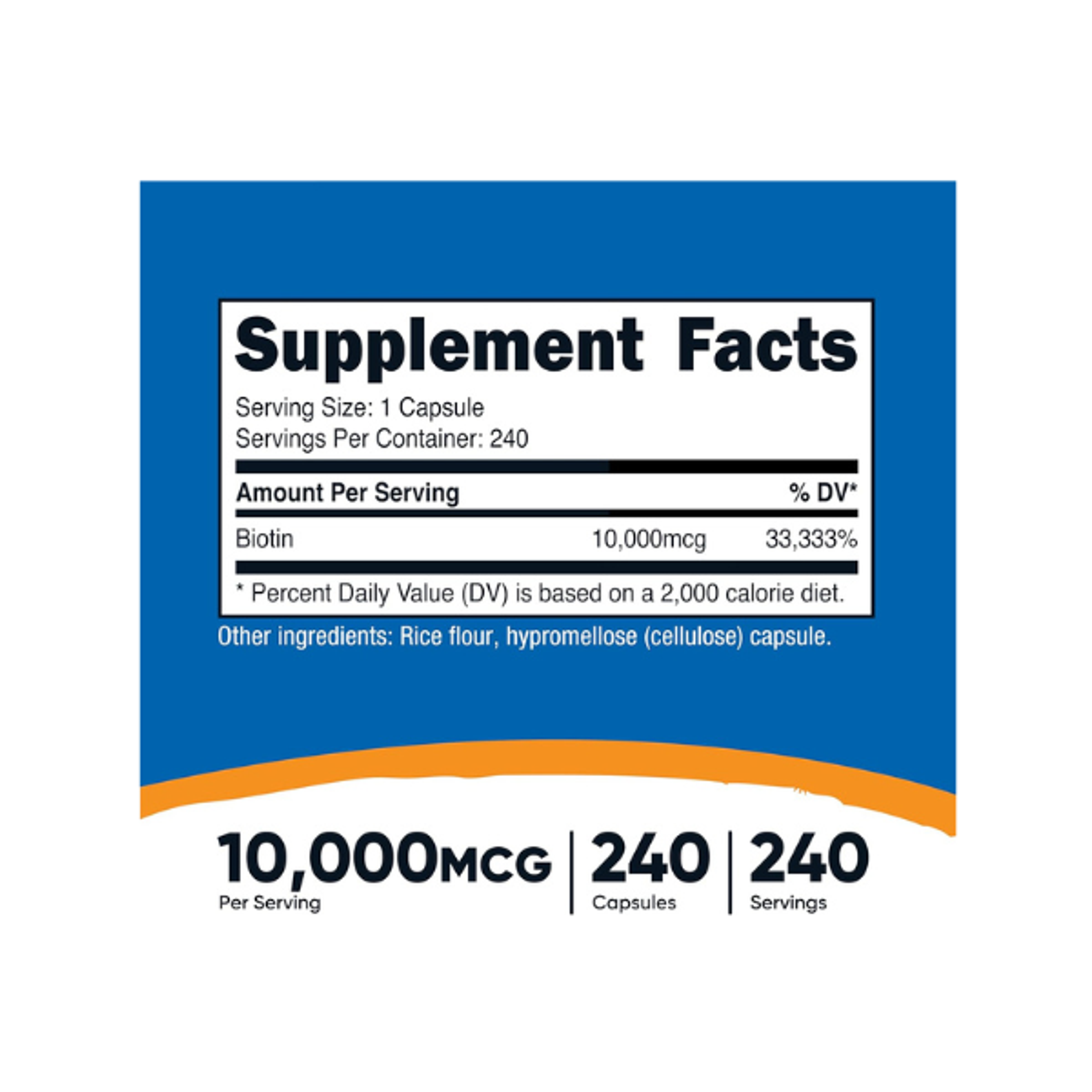 BIOTIN 10 000 - fco x 240 Softgel 2