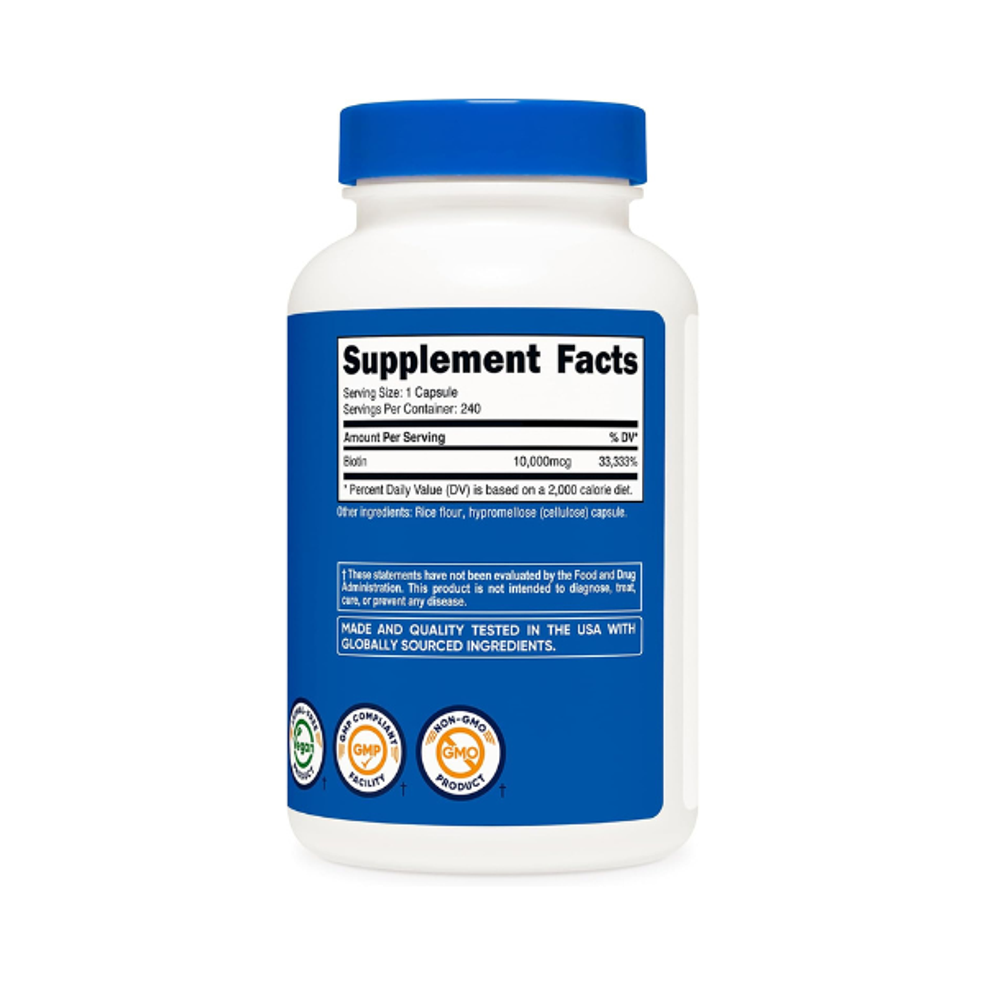 BIOTIN 10 000 - fco x 240 Softgel 4