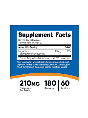 MAGNESIUM GLYCINATE - Fco x 120 Softgel