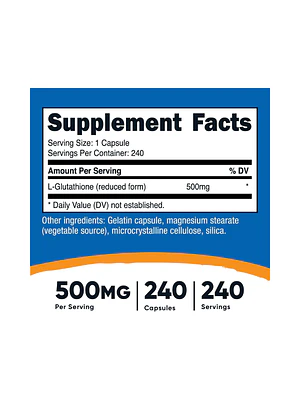 GLUTATHIONE - fco x 240 Softgel