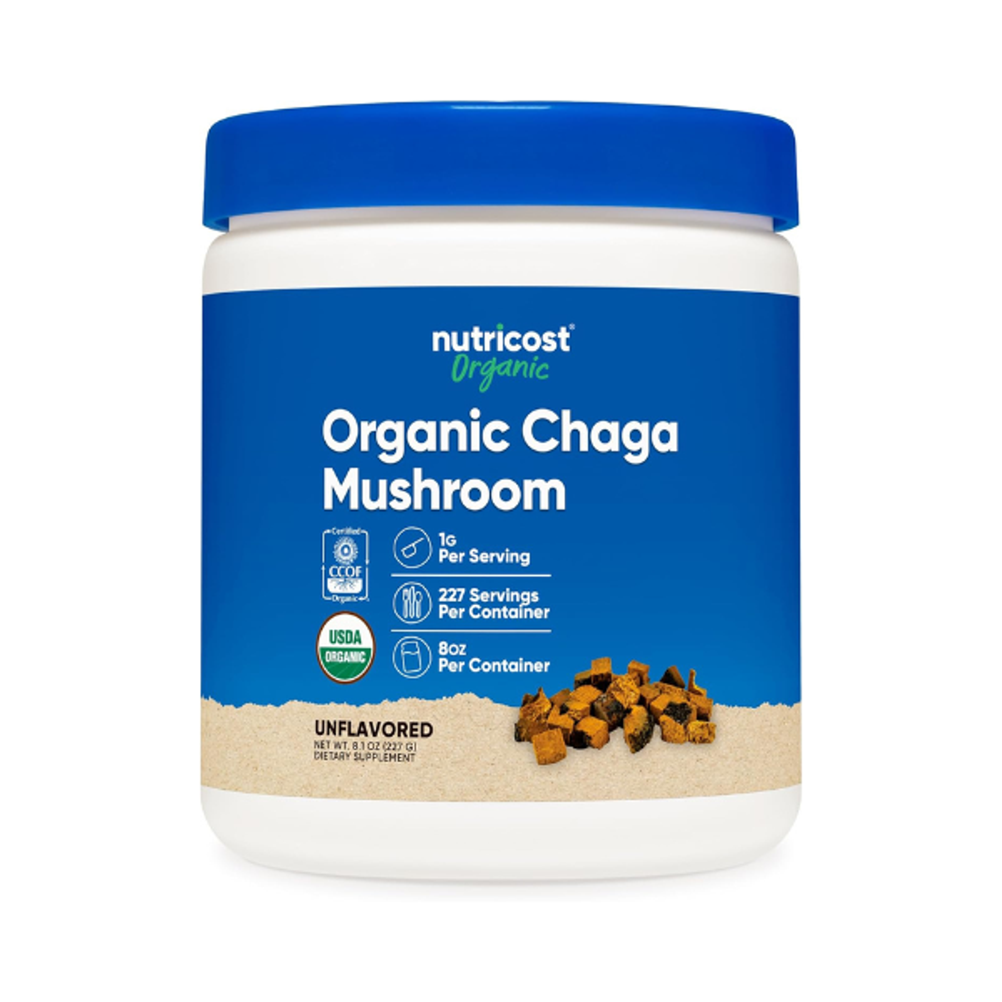 CHAGA MUSHROOM ( 100% ORGANIC) - pt x 227 g 1