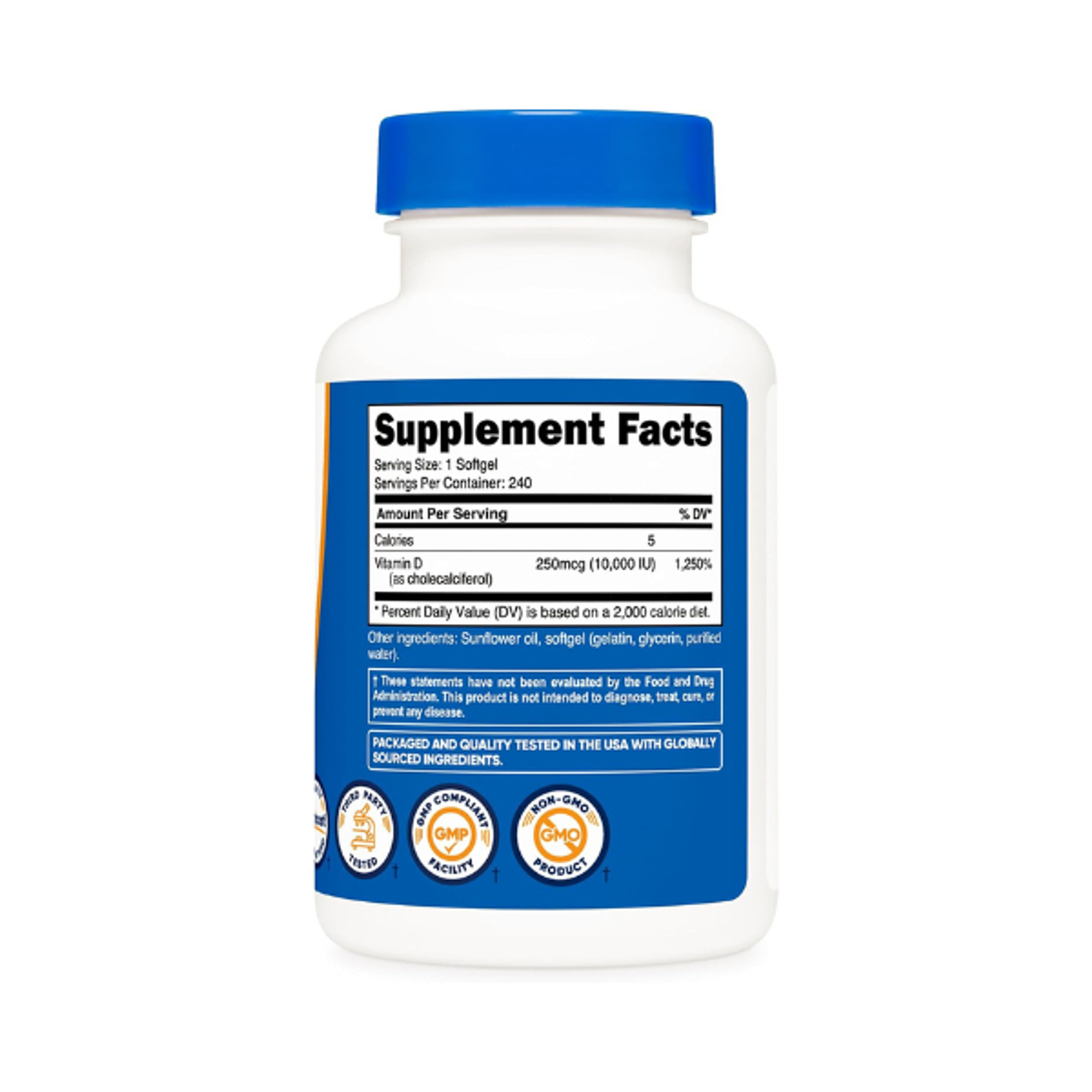 VITAMINA D3 5000 iu - fco x 240 Softgel 4