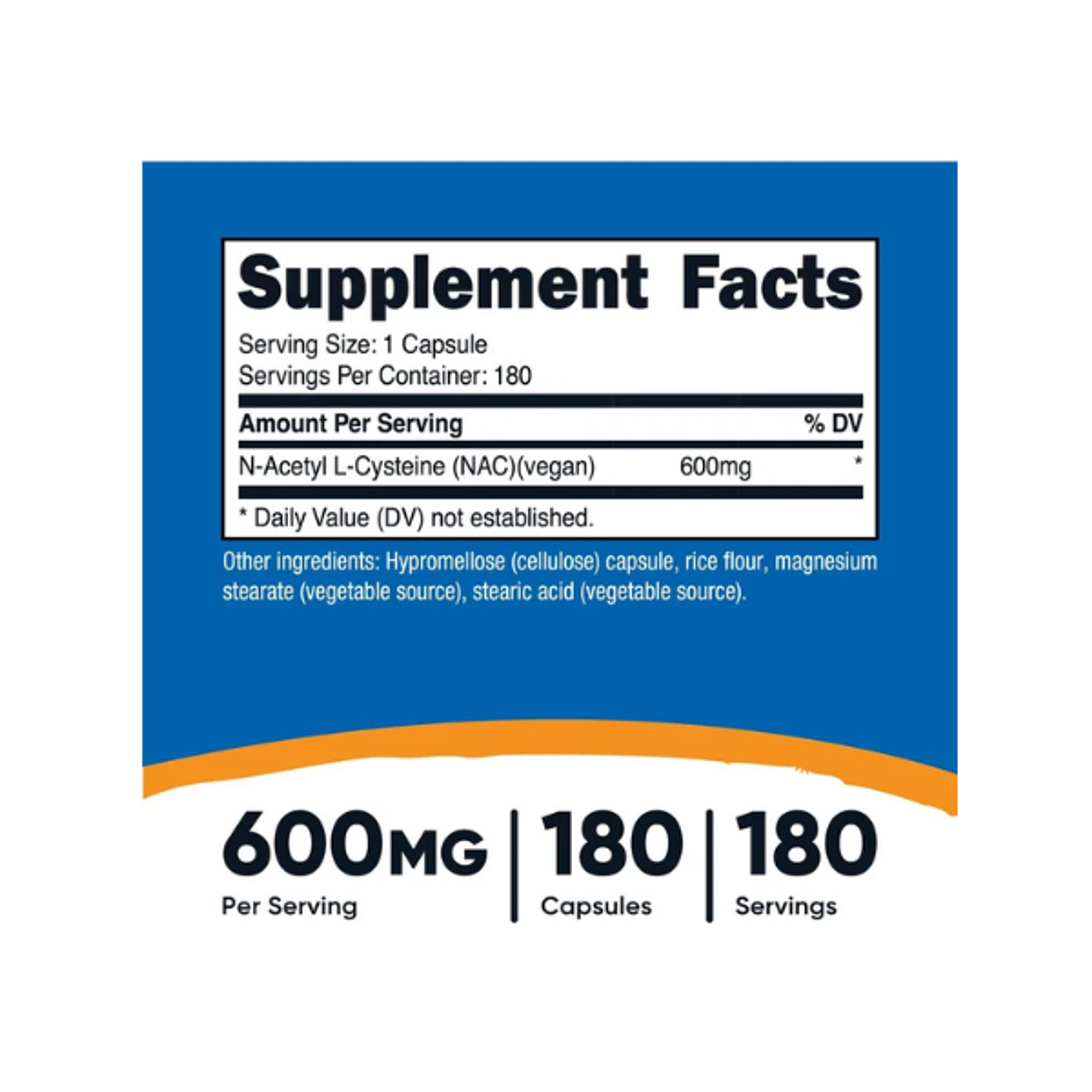 NAC 600 mg - fco x 180 cap 2