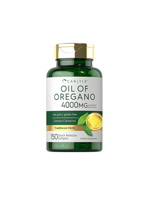 OIL OF OREGANO (aceite de oregano) 4000 mg - Fco x 150 softgel