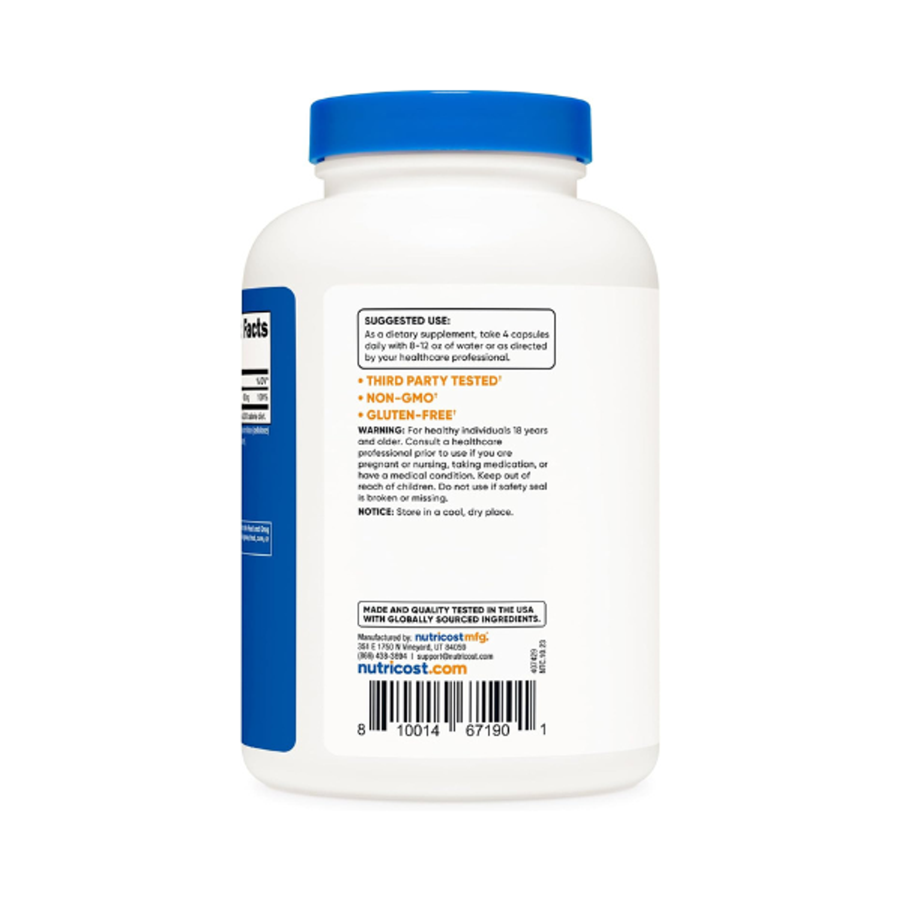 MAGNESIUM CITRATE * 420 mg - Fco x 240 cap 3