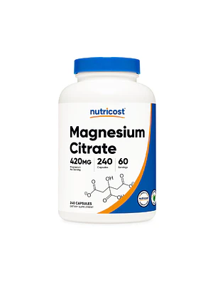 MAGNESIUM CITRATE * 420 mg - Fco x 240 cap