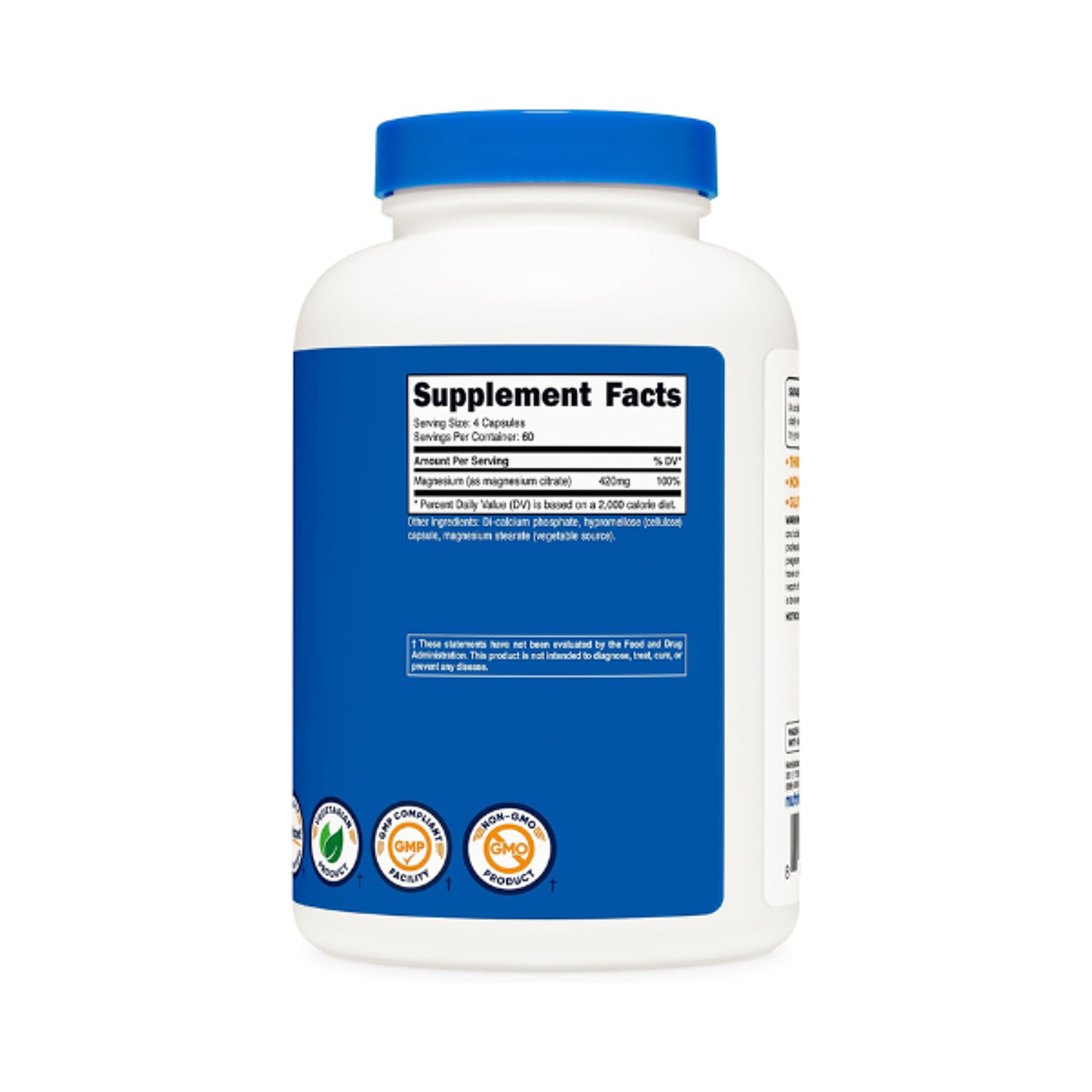 MAGNESIUM CITRATE * 420 mg - Fco x 240 cap 4