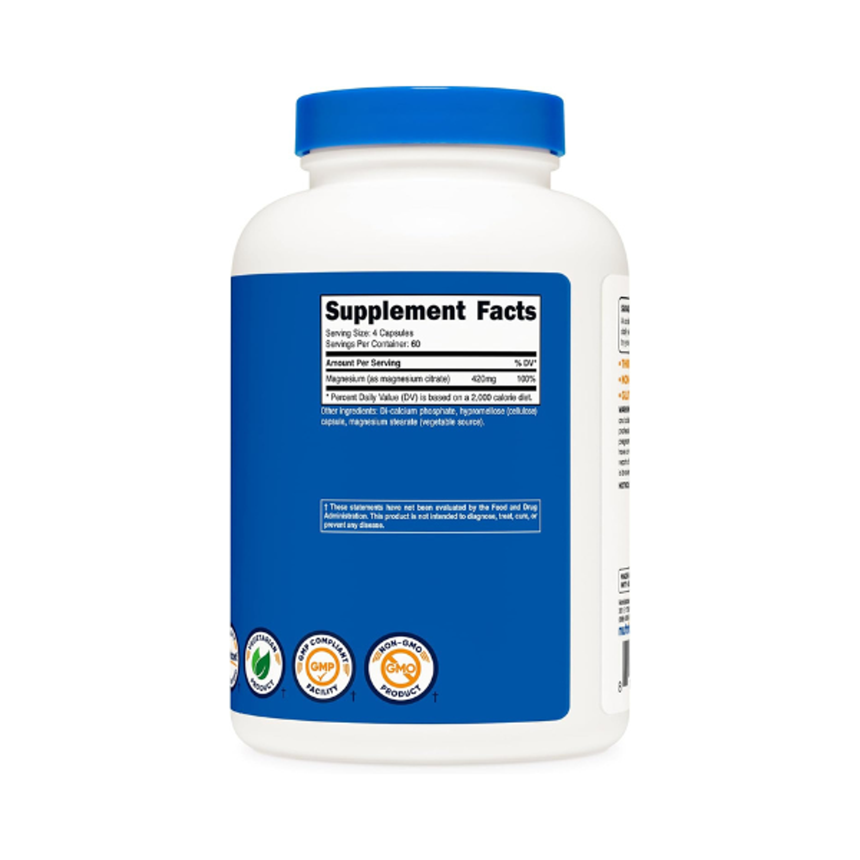 MAGNESIUM CITRATE * 420 mg - Fco x 240 cap 4