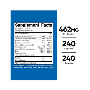  B COMPLEX 462 mg - fco x 240 cap