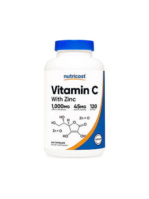 VITAMINA C 1000 mg + ZINC - fco x 240 cap