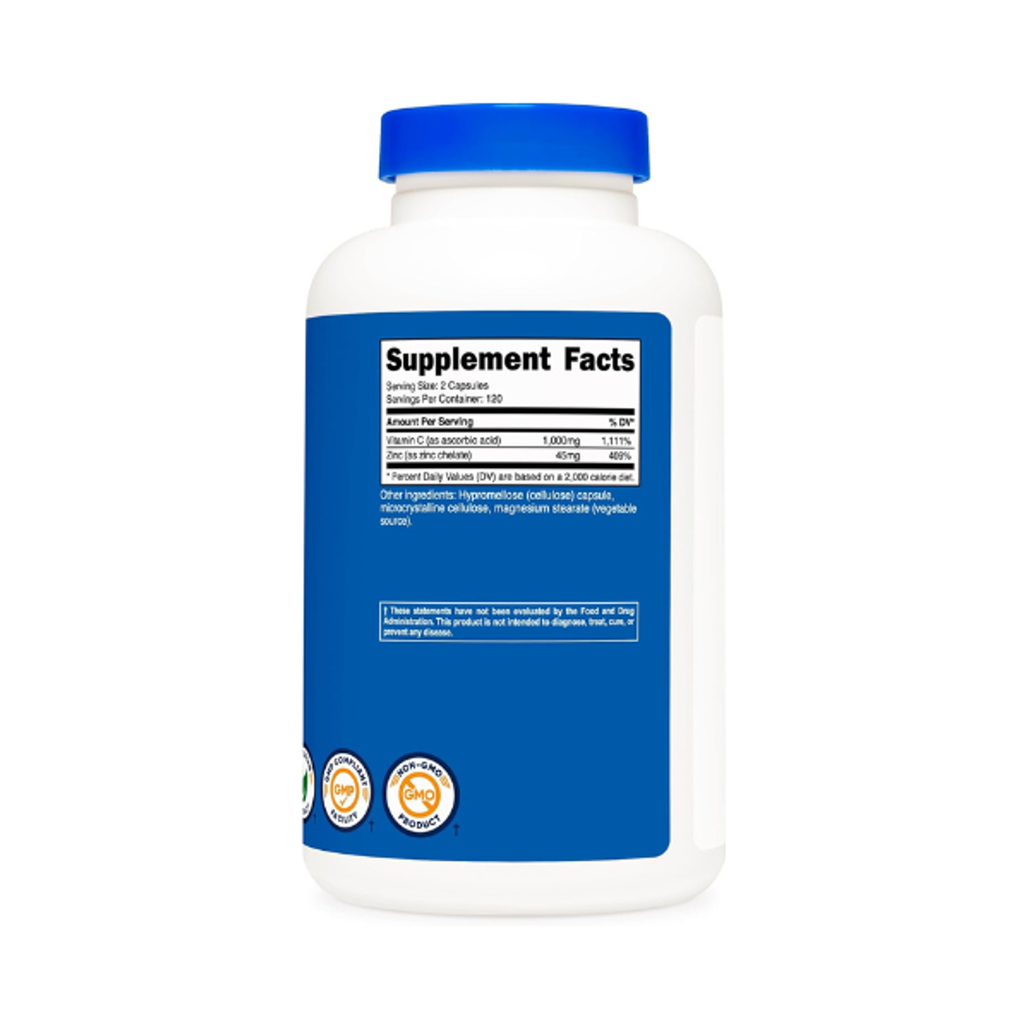 VITAMINA C 1000 mg + ZINC - fco x 240 cap 3