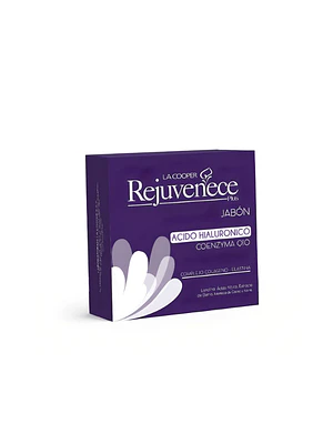 REJUVENCE plus JABON ACIDO HIALURONICO + COQ10 - caj x 80 g.
