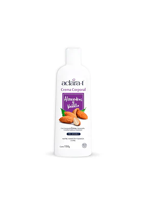 CREMA CORPORAL ALMENDRAS Y VAINILLA / ACLARA-T - fco x 150 g.