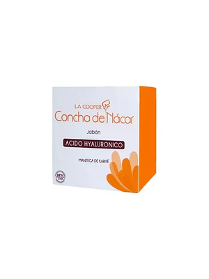 JABON CONCHA DE NACAR (acido hialuronico ) - caj x 80 g.