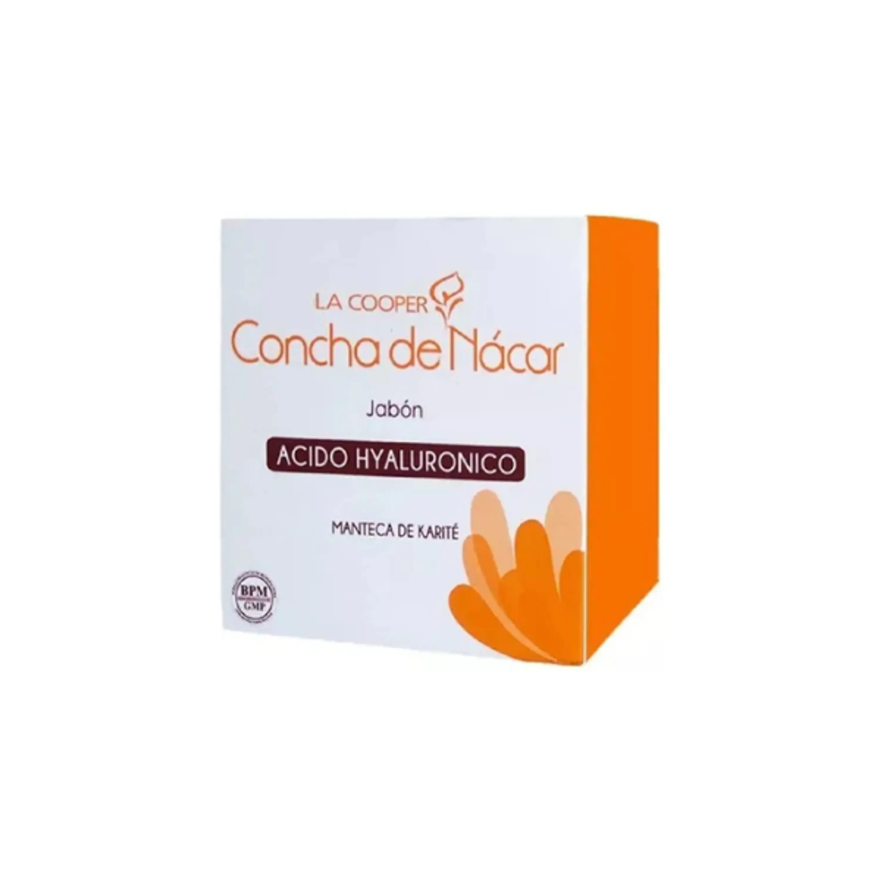 JABON CONCHA DE NACAR (acido hialuronico ) - caj x 80 g. 1