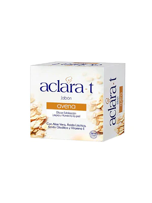 JABON ACLARA-T AVENA - caj x 80 g.