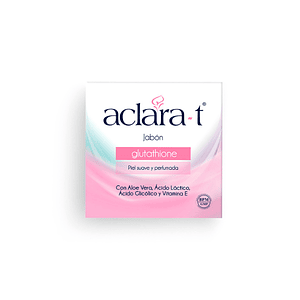 ACLARA - T JABON GLUTATION - caj x 80 g.