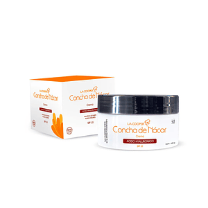 CREMA DE CONCHA DE NACAR(acido hialuronico) - caj x 100 g.