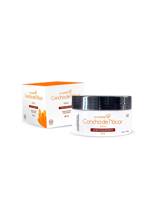 CREMA DE CONCHA DE NACAR(acido hialuronico) - caj x 100 g.