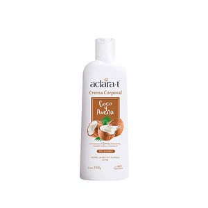 CREMA CORPORAL COCO Y AVENA / ACLARA-T - fco x 150 g.