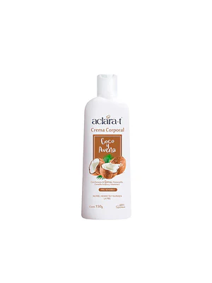 CREMA CORPORAL COCO Y AVENA / ACLARA-T - fco x 150 g.