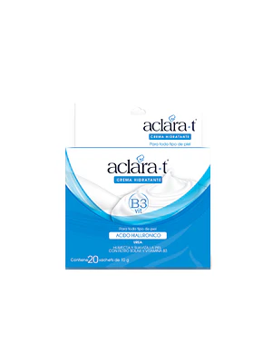 CREMA NUTRITIVA TODO TIPO DE PIEL / ACLARA-T - 10 g caj x 20