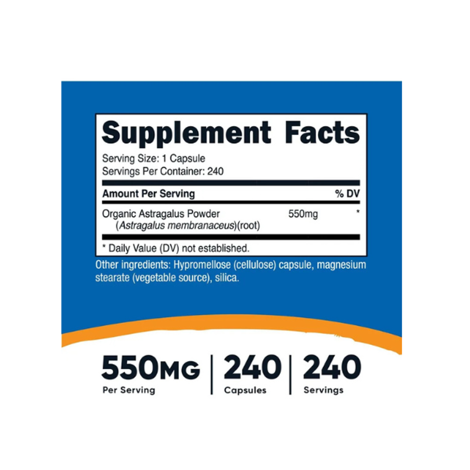 ASTRAGALO 500 mg - fco x 240 cap. 2