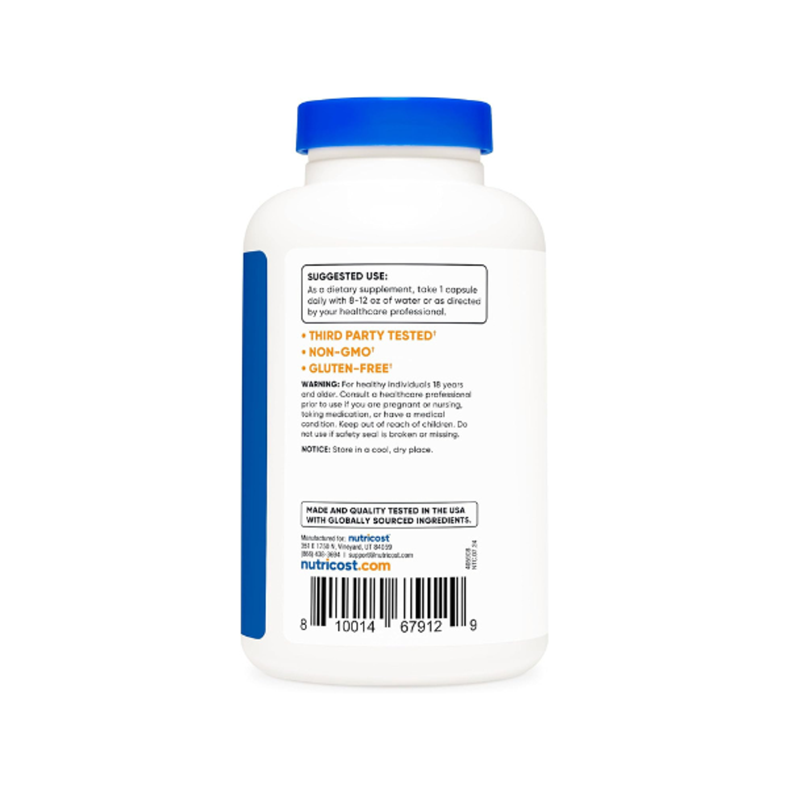 APPLE CIDER VINEGAR / vinagre de manzana 500 mg - fco x 240 cap. 3