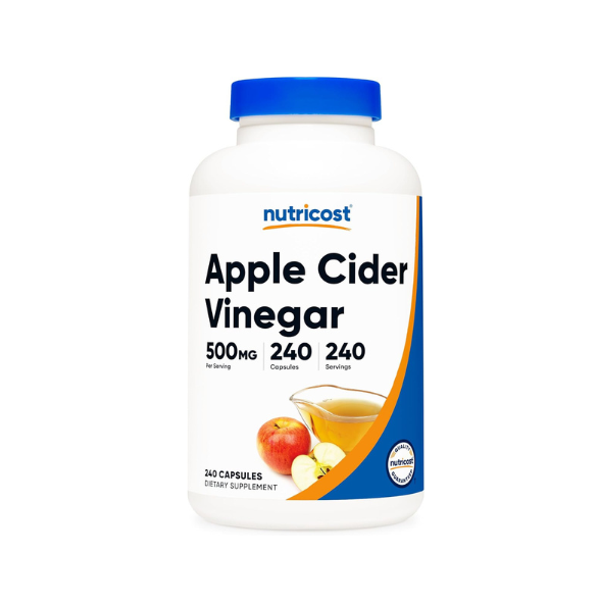 APPLE CIDER VINEGAR / vinagre de manzana 500 mg - fco x 240 cap. 1